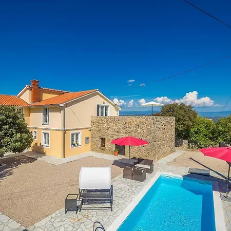Mediteran With Private Pool Villa Vrh (Krk)